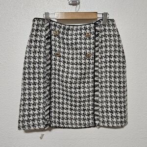 NWOT Walter Baker tweed style mini skirt size 8